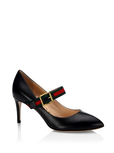 gucci sylvie pump black